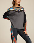 Bluza Meteor Gray COLORAT – autorski print Meteor, zdjęcie 3
