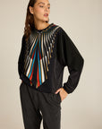 Bluza Meteor Black S.E. COLORAT – autorski print Meteor, zdjęcie 5