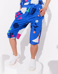 Cats Yellow Shorts