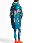 Chaqueta impermeable fluorescente