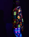 Fluo Asymmetrische Bluse
