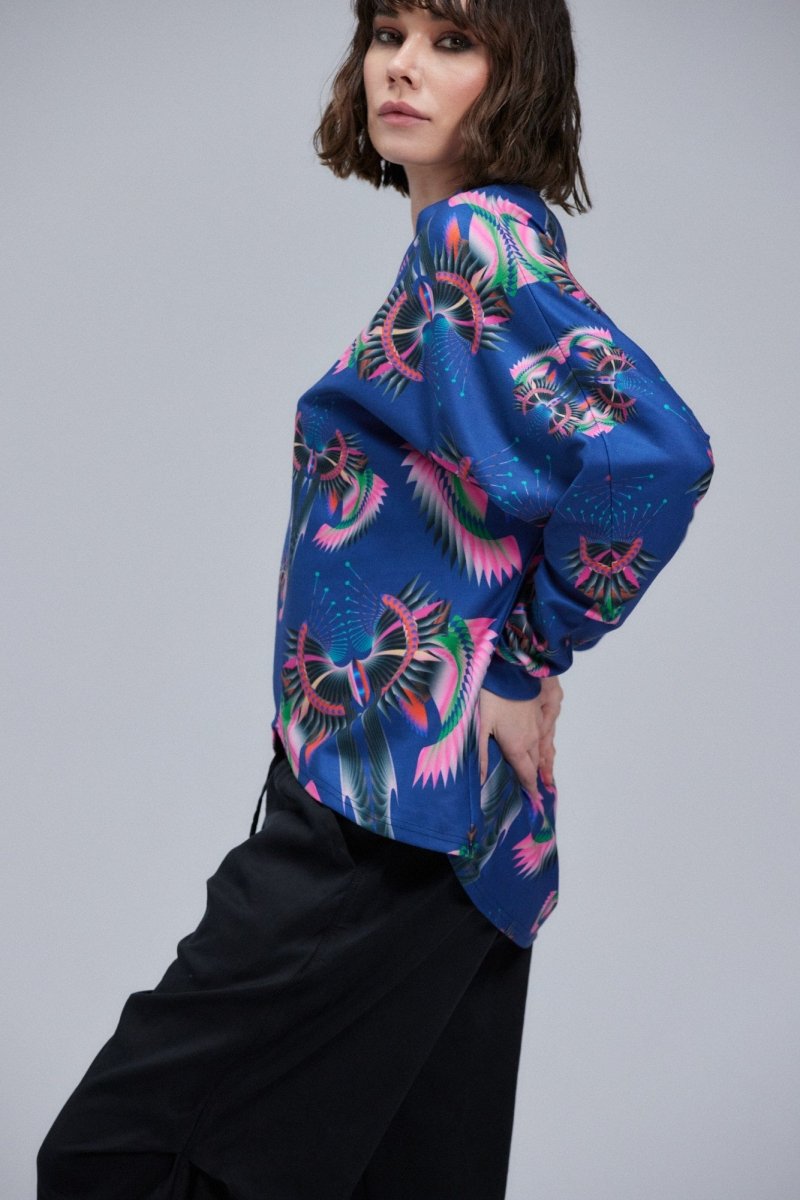 Sweat-shirt Dragons Bleus