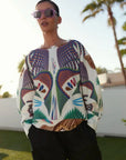Bluza Botanica White - COLORAT