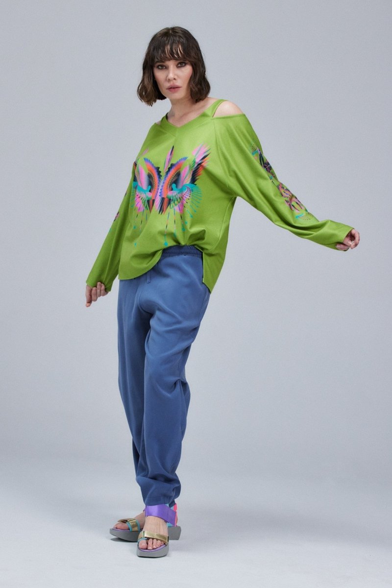 Grüne Smoczyce Sweatshirt