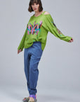 Grüne Smoczyce Sweatshirt