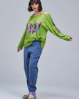 Bluza Green Smoczyce - COLORAT