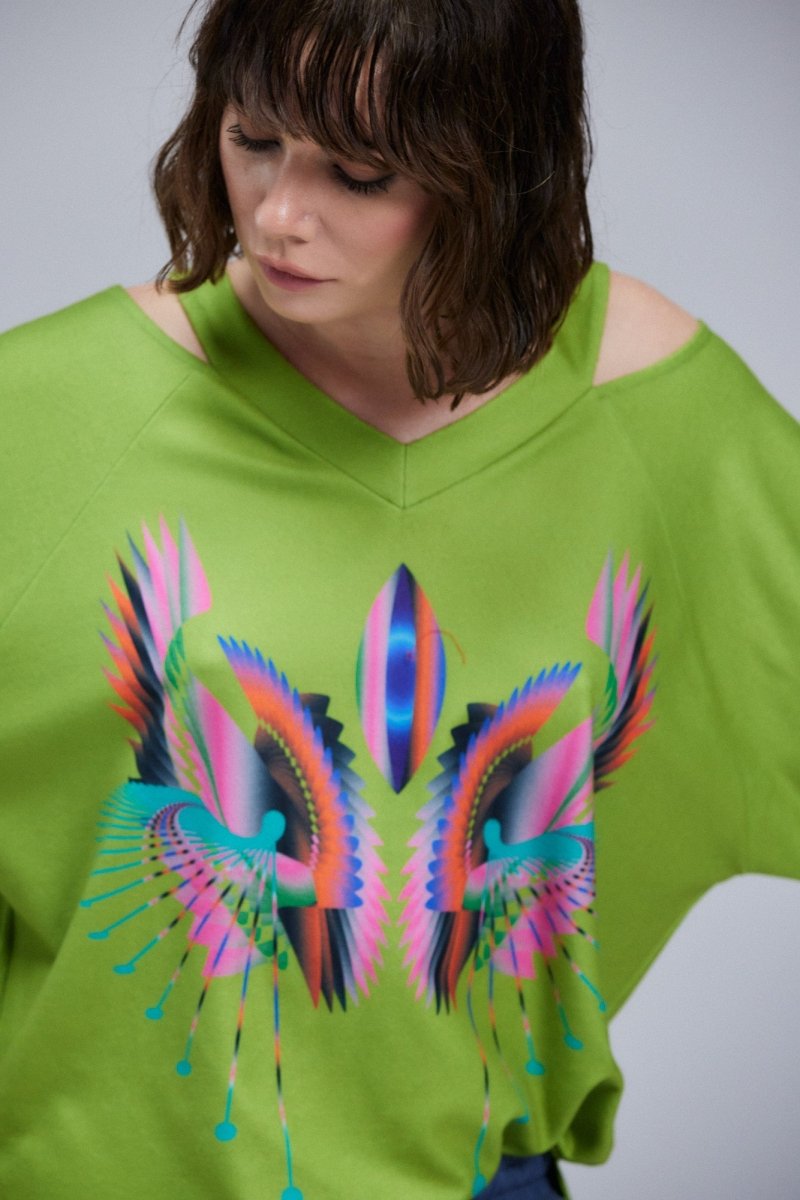Grüne Smoczyce Sweatshirt