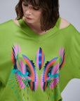 Grüne Smoczyce Sweatshirt