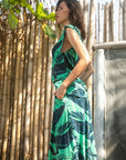 Blusa Gatos Verde Neón