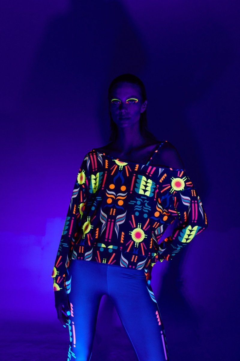 Blusa Fluo Asimétrica