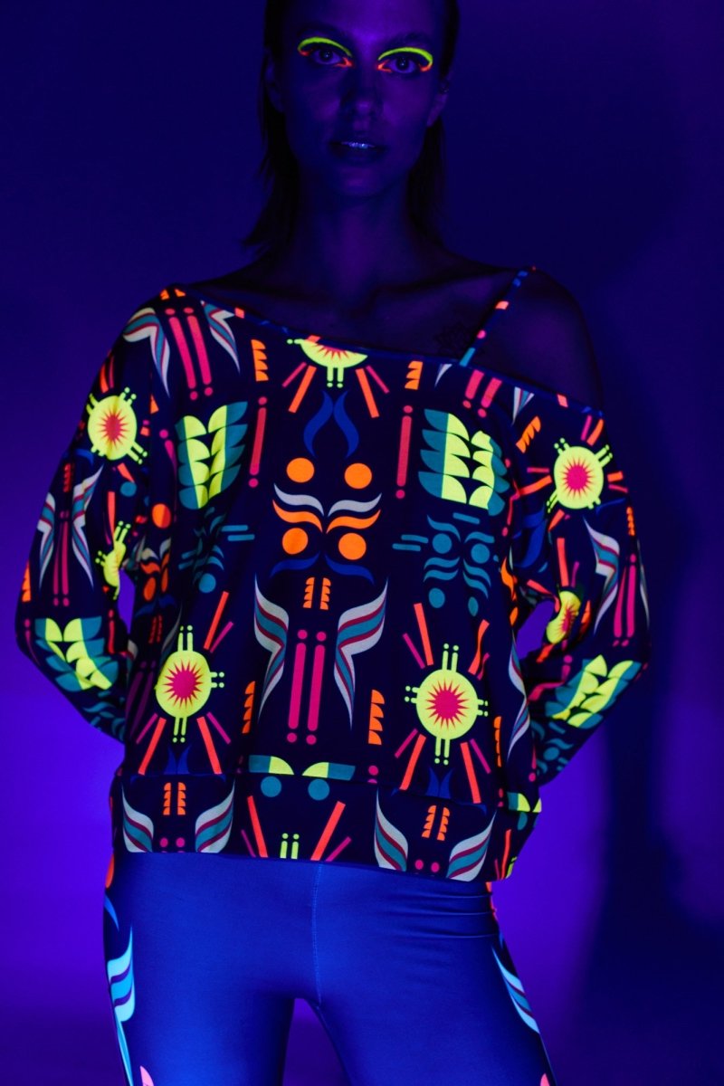 Blusa Fluo Asimétrica