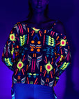 Fluo Asymmetric Blouse