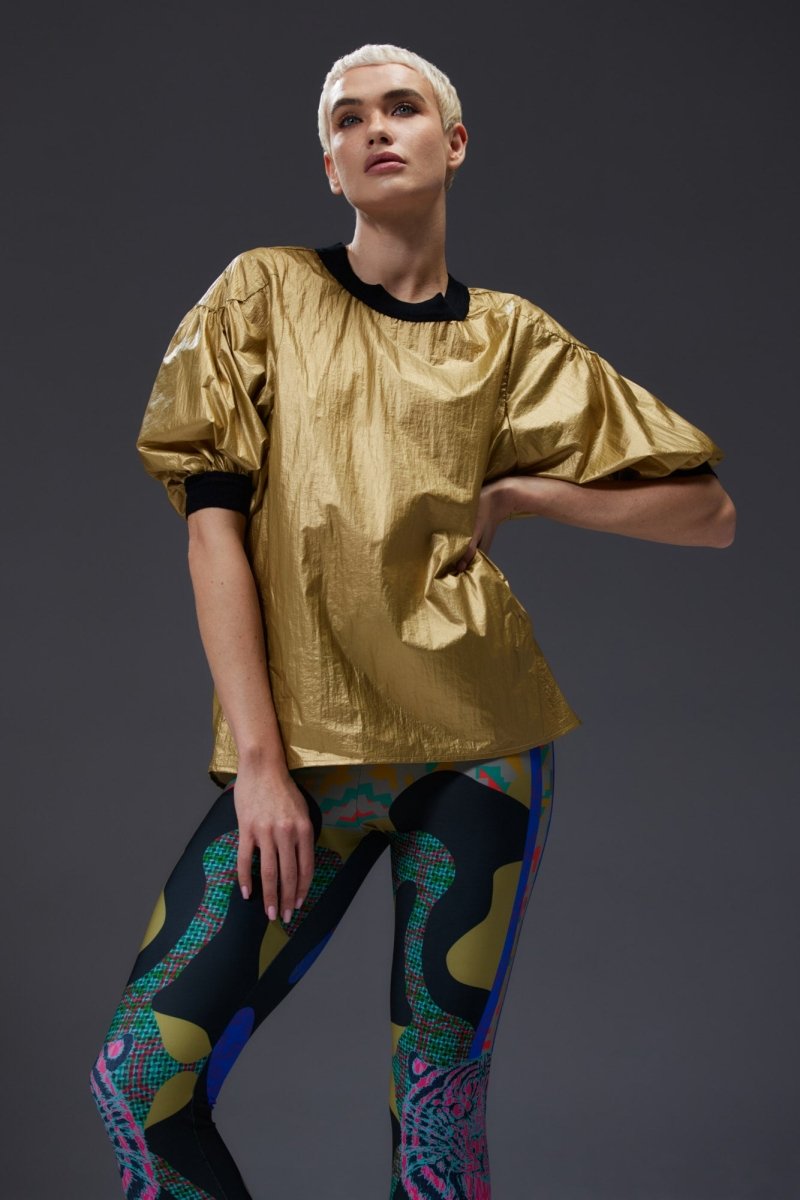 Bluse Tiger Gold