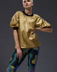 Bluse Tiger Gold