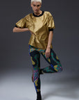 Bluse Tiger Gold
