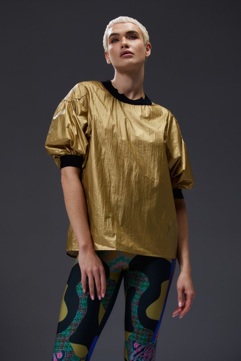 Bluse Tiger Gold