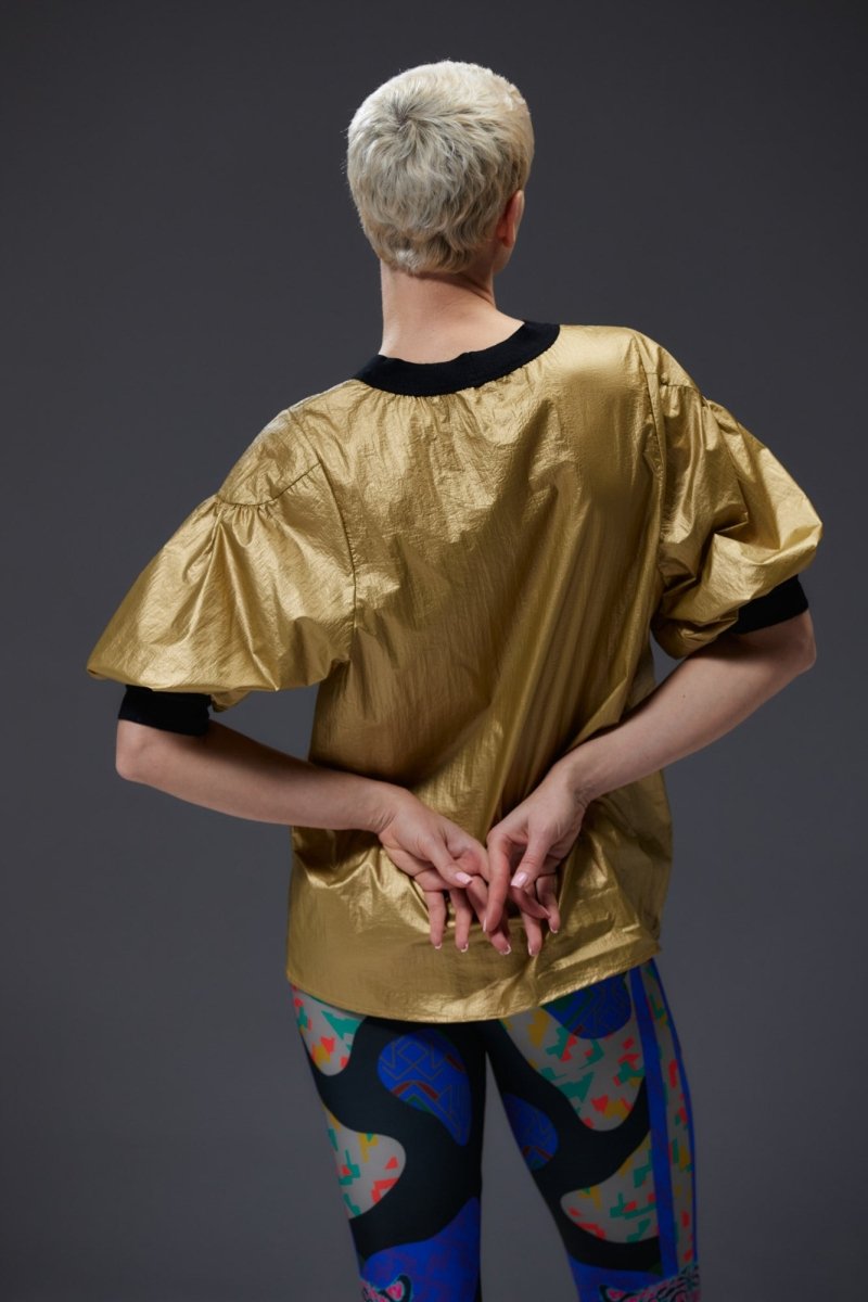 Bluse Tiger Gold