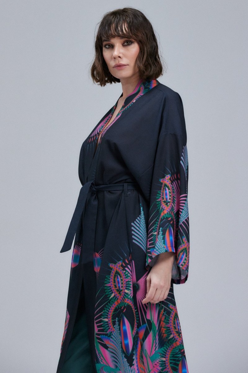Dragonne en kimono