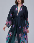 Dragonne en kimono