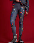 Legginsy Heart Grey - COLORAT