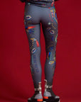 Legginsy Heart Grey - COLORAT