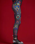 Legginsy Heart Grey - COLORAT