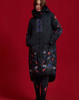 Wintermantel Heart Black & Gratis Tasche!