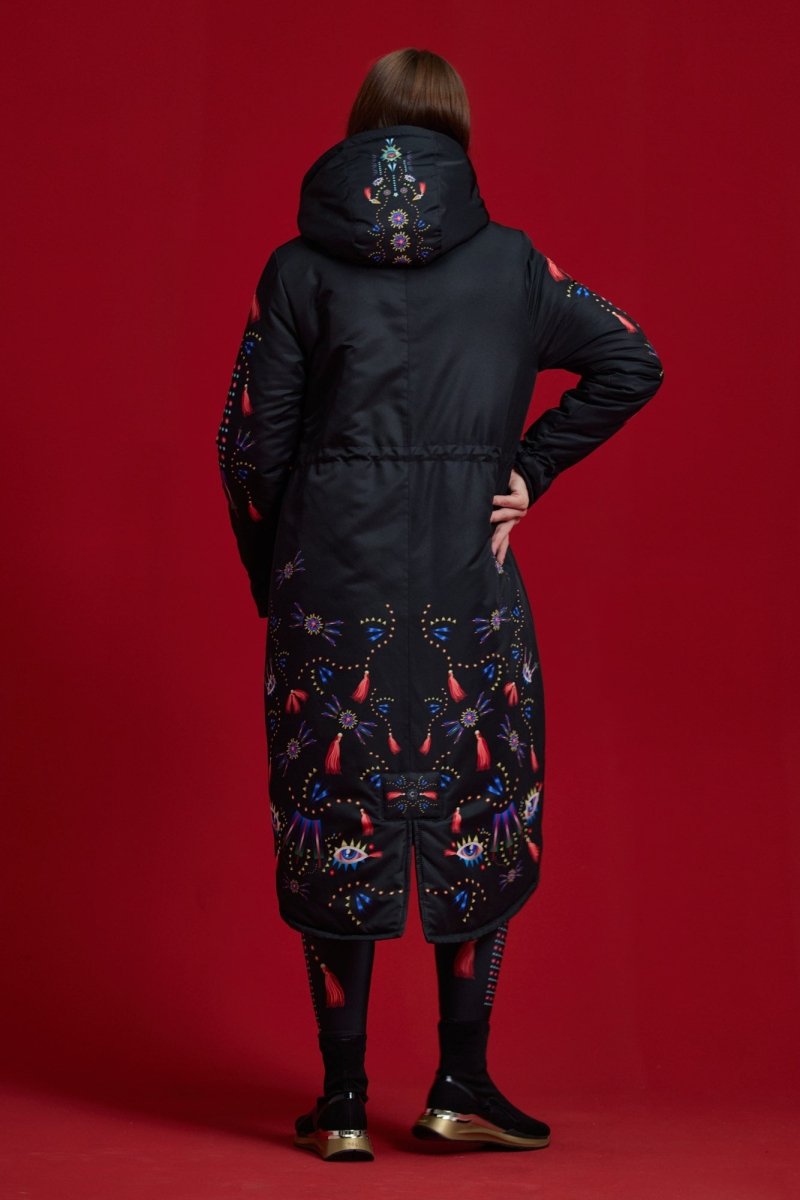 Wintermantel Heart Black & Gratis Tasche!