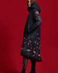 Wintermantel Heart Black & Gratis Tasche!