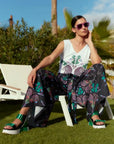 Spodnie Kimono Botanica - COLORAT