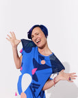 Sukienka Happy Double Sleeve - COLORAT