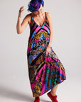 Vestido largo zulú