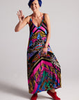 Vestido largo zulú