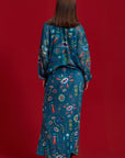 Heart Turquoise Dress