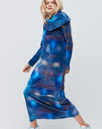 Blue Snow Leo S.E. Dress