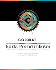 Karta prezentowa Colorat - COLORAT