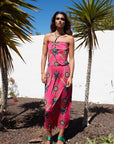 Suknia Totem Pink Long - COLORAT