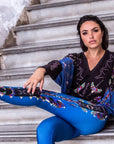 Leggings Bleu Impérial