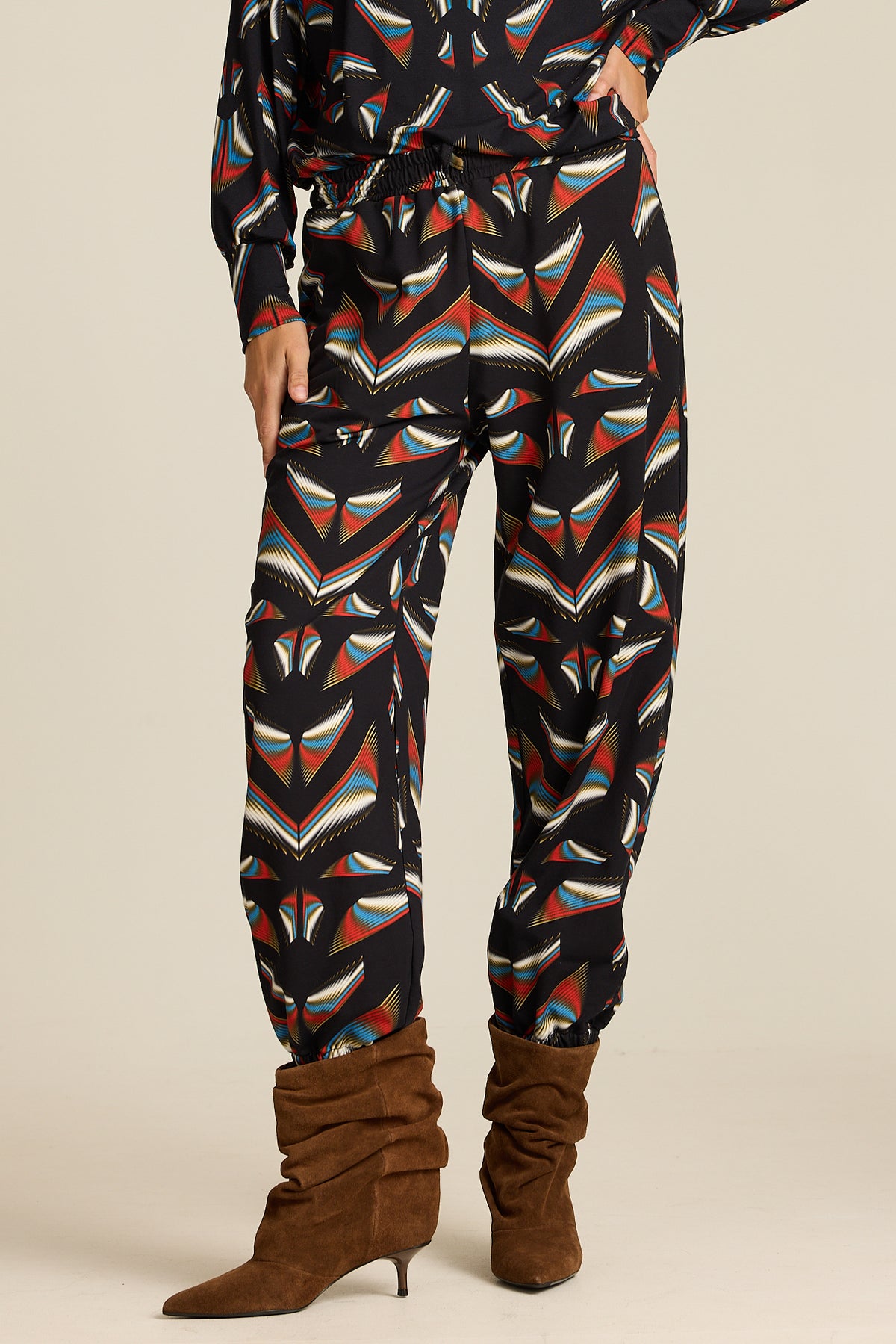 Spodnie Meteor Baggy COLORAT – autorski print Meteor