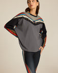 Bluza Meteor Gray COLORAT – autorski print Meteor, zdjęcie 2