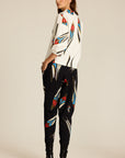 Bluza Meteor White II COLORAT – autorski print Meteor, zdjęcie 5