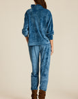Bluza Meteor Full Blue COLORAT – autorski print Meteor, zdjęcie 6
