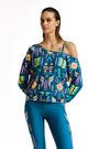 Fluo Asymmetric Blouse