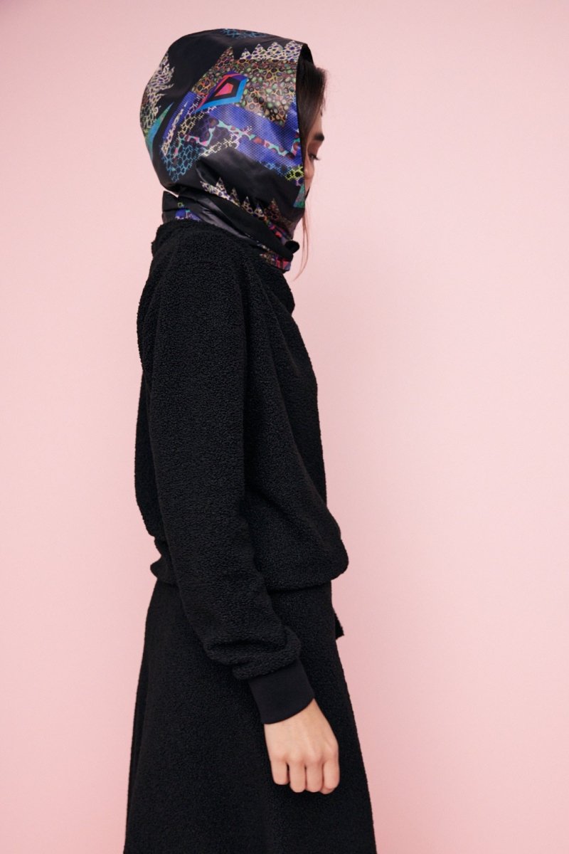 Bluza Buckle Schwarz