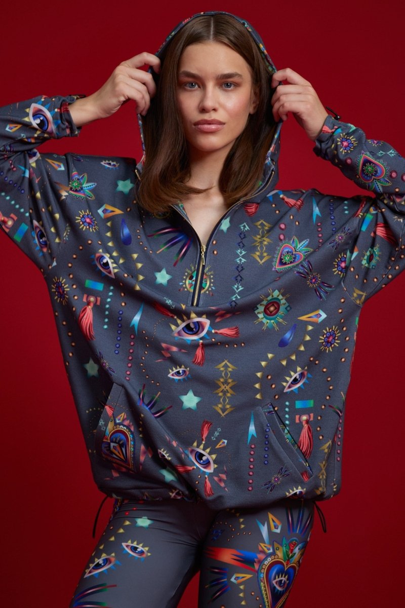 Capucha con forma de corazón de Bluza