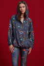 Capuche coeur Bluza