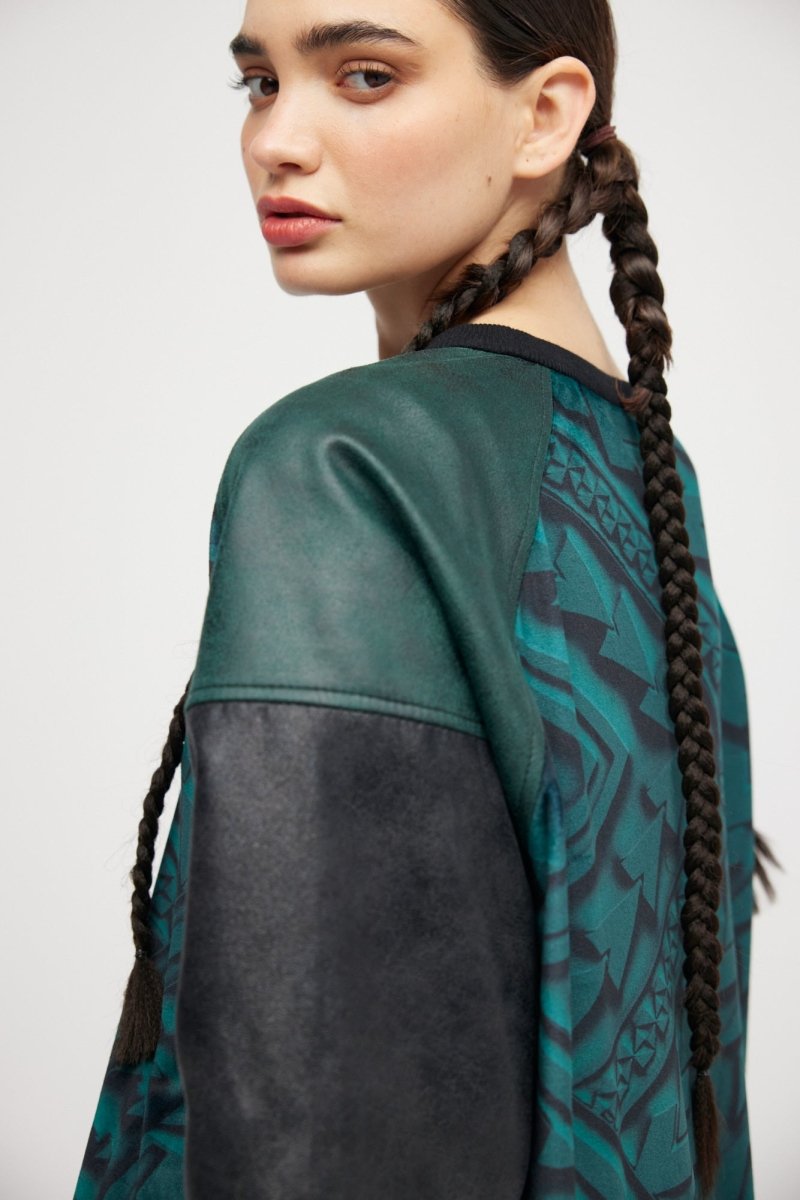 Blusa Mix Verde Maori