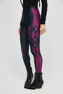 Leggings Burgund Maori