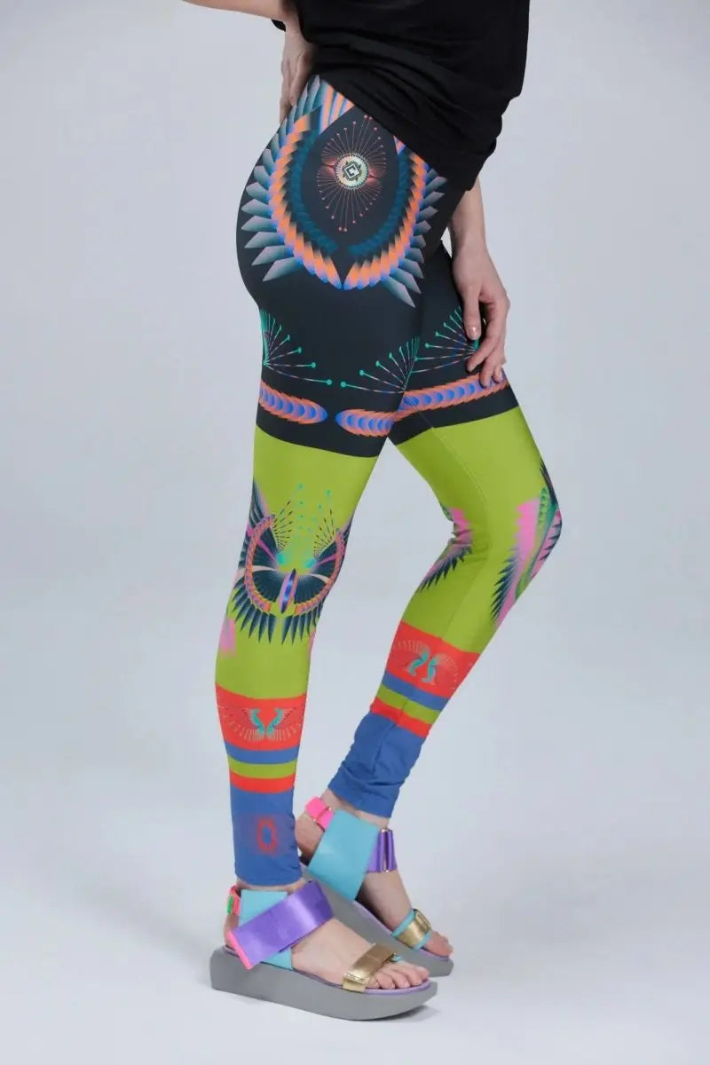 Legginsy Smoczyce s.e. - COLORAT