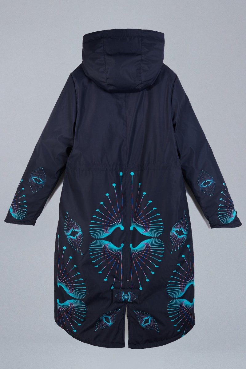 Wintermantel Heart Black &amp; Gratis Tasche!